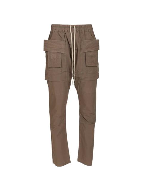 Rick Owens DRKSHDW elasticated waist cargo pants