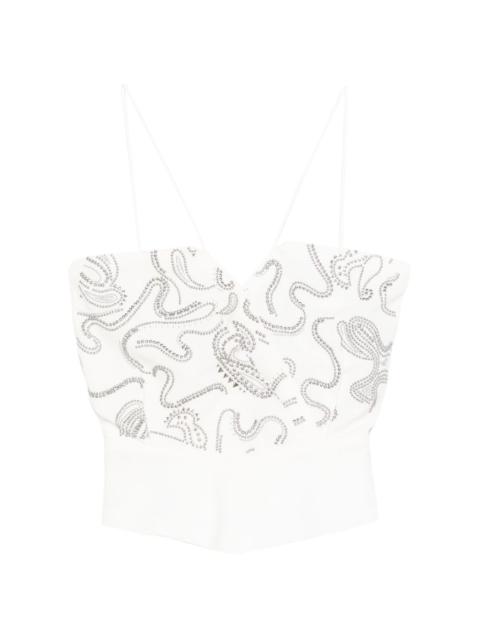 IRO Olympe embellished top