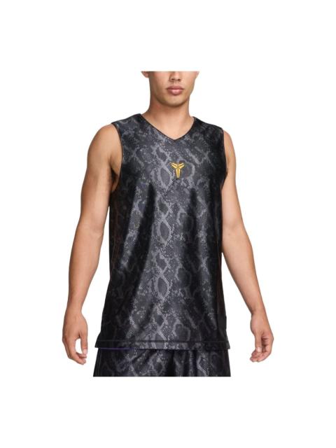 Nike Nike Kobe Dri-FIT Standard Issue Reversible Basketball Jersey Asia Sizing 'Black Field Purple' FZ093