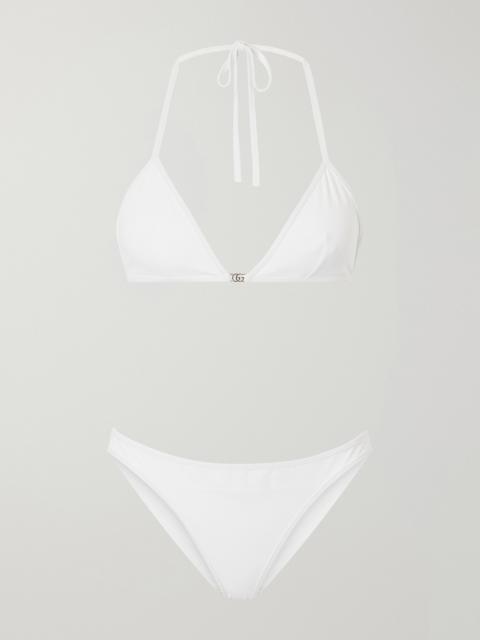 GUCCI Logo-embellished Bikini