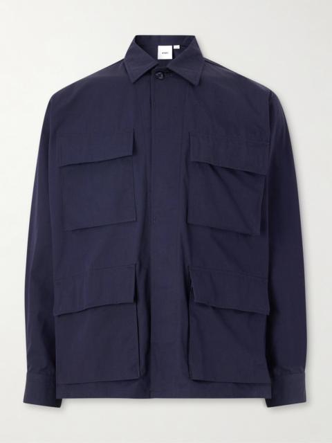 WTAPS Logo-Print Cotton-Blend CORDURA® Overshirt