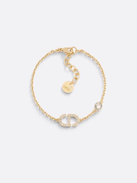 ブレスレット Dior Petit CD Bracelet Petit CD Bracelet Gold-Finish Metal and White Resin Pearl | DIOR