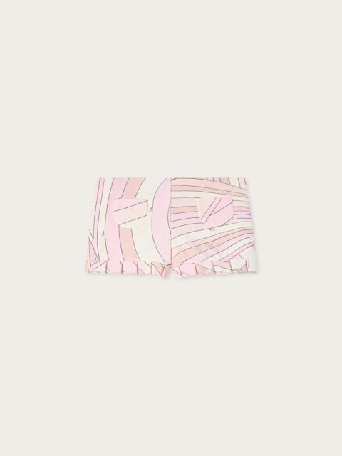 PUCCI IRIDE PRINT JERSEY SHORTS