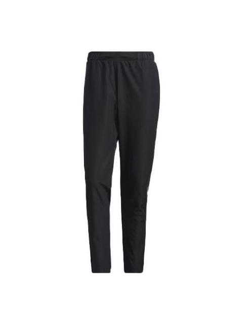 Men's adidas Tec Woven Pnt Solid Color Sports Stylish Long Pants/Trousers Black GL8698