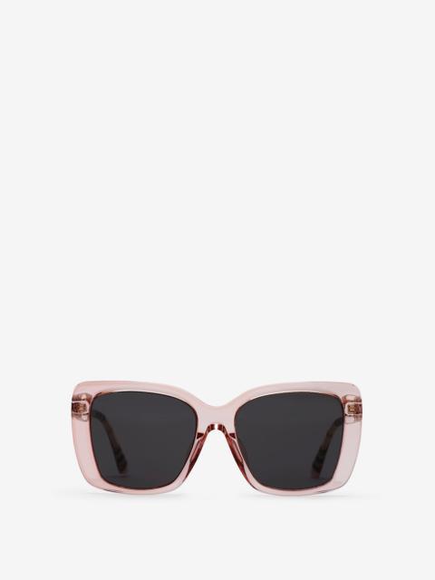Burberry Tubular Check Square Sunglasses​