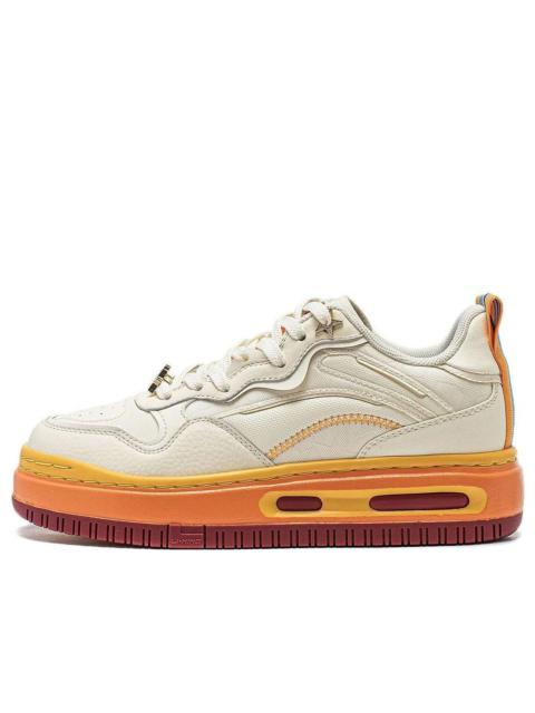 (WMNS) Li-Ning Future C1 'White Orange' AGCT500-4