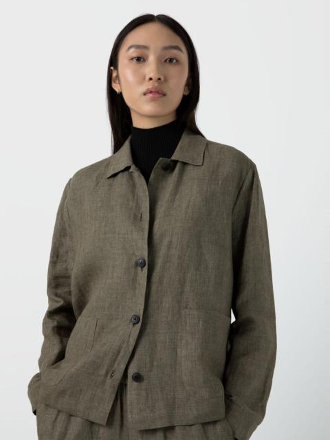 Sunspel Linen Twin Pocket Jacket