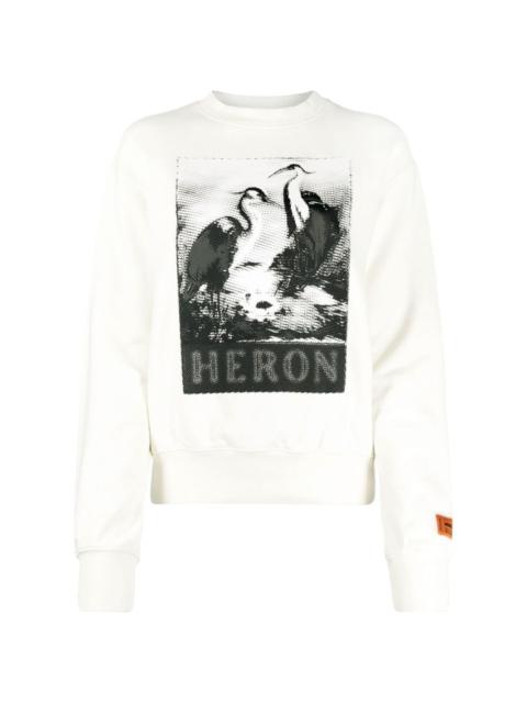 Heron Preston graphic logo sweatshirt