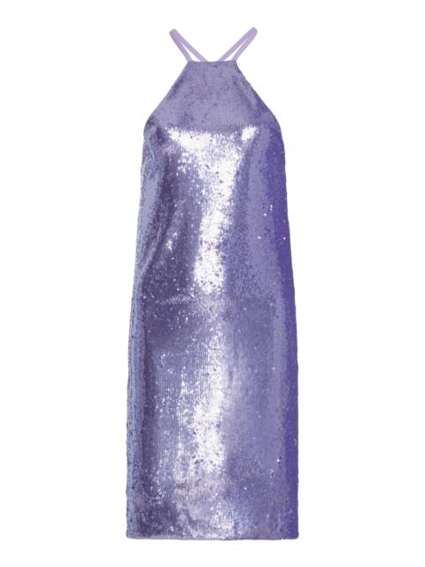 Audrey Mini Dress purple