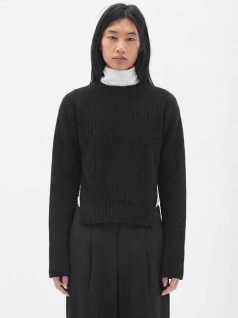 Ann Demeulemeester Diane Rib Crew Neck Sweater