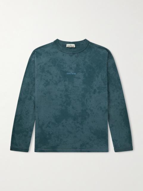 Stone Island Logo-Print Cotton-Jersey T-Shirt
