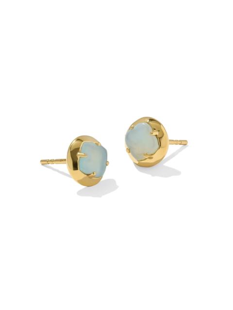 KENDRA SCOTT Kailyn 18k Gold Vermeil Stud Earrings