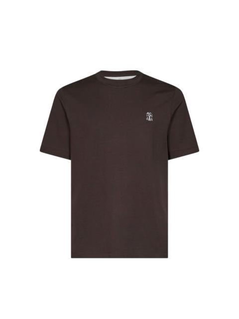 Brunello Cucinelli Logo cotton t-shirt