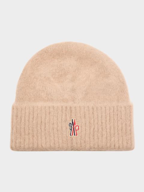 Moncler Grenoble Wool Logo Beanie