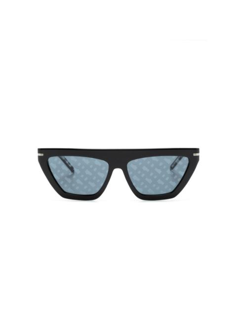 BOSS 1609/S geometric-frame sunglasses