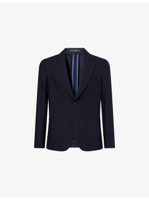 Paul Smith Single-Breasted Unlined Wool Blazer