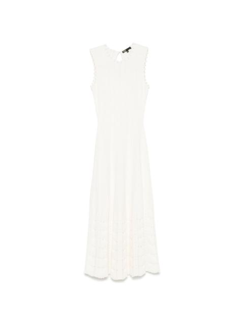 sleeveless midi dress