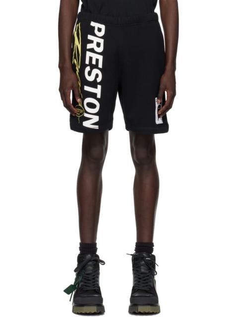 Heron Preston Black 'Racing' Shorts