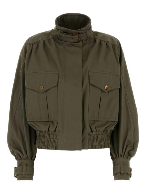 Zimmermann cotton hypnotic bomber jacket