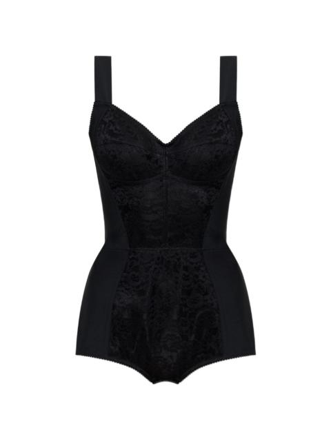 Dolce & Gabbana lace-insert bodysuit