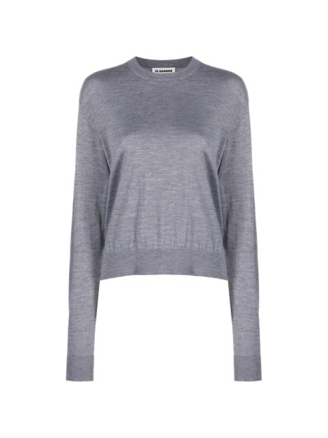 mélange cashmere jumper