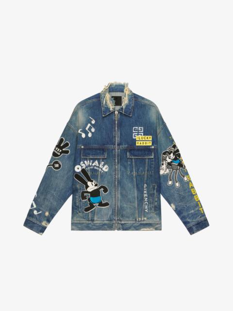 Givenchy OVERSIZED FIT OSWALD DENIM JACKET