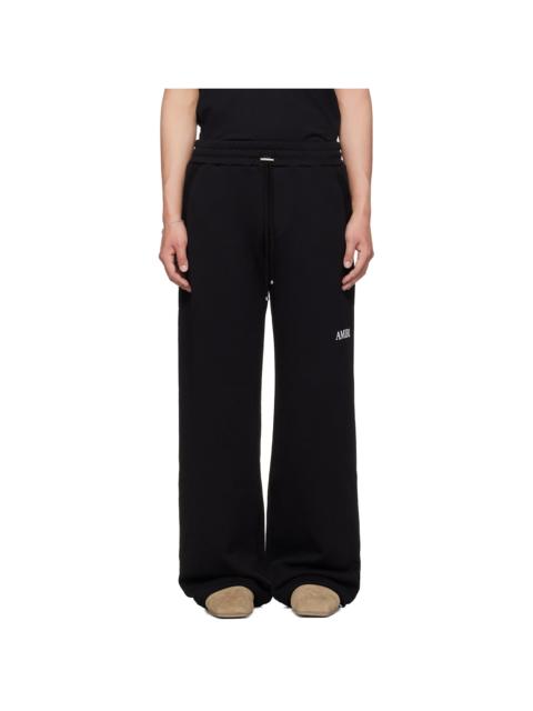 AMIRI Black 'AMIRI' Core Logo Sweatpants