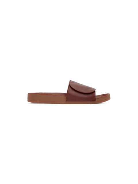 ecco.kollektive Brown Isaac Reina Edition Round Sandals