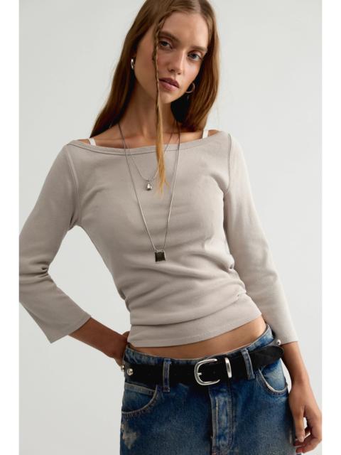 FREE PEOPLE We The Free Atlas Boat Neck Top