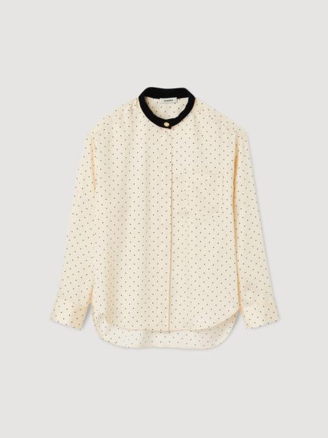 Sandro POLKA DOT SHIRT