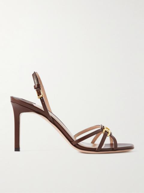 TOM FORD Embellished Leather Sandals