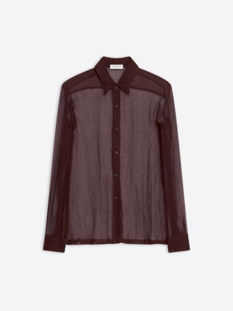 Dries Van Noten FITTED SILK SHIRT