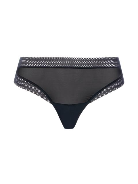 HANRO Orea Semi-Sheer Brazilian Panties