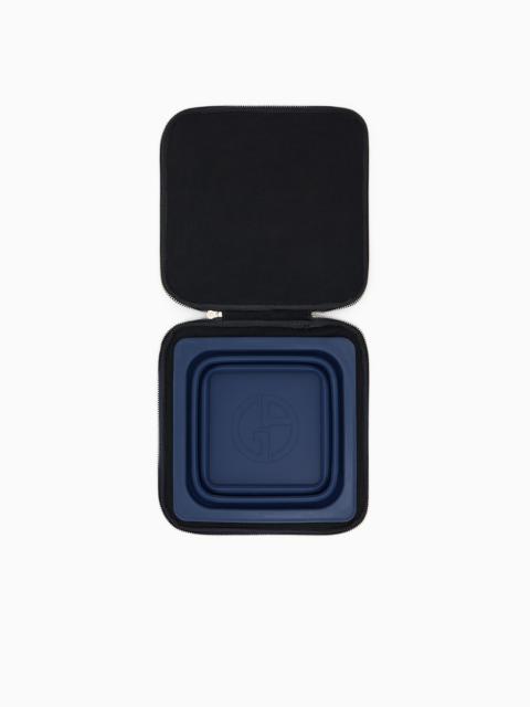 GIORGIO ARMANI POLDO DOG COUTURE X GIORGIO ARMANI BOWL AND BOWL HOLDER