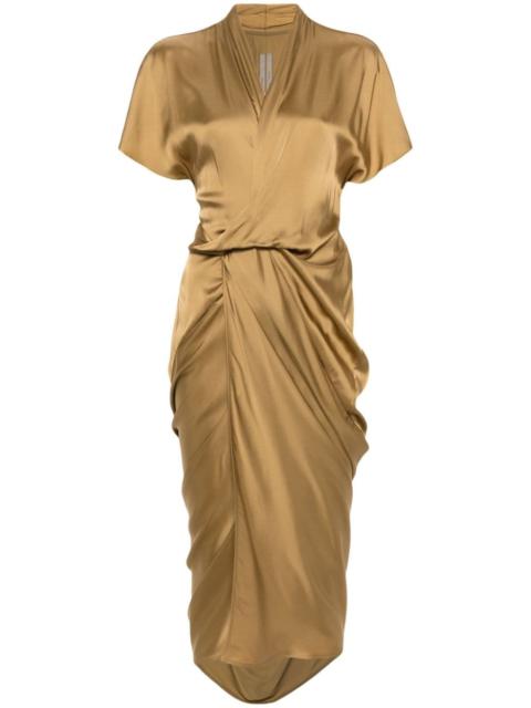 Rick Owens Wrap midi dress