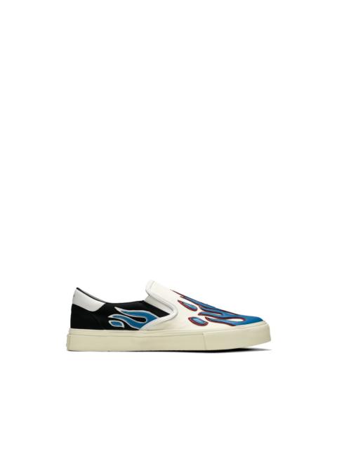 AMIRI flame slip-on sneakers