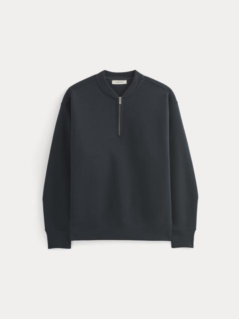 EVERLANE LUXE FLEECE HALF-ZIP PULLOVER