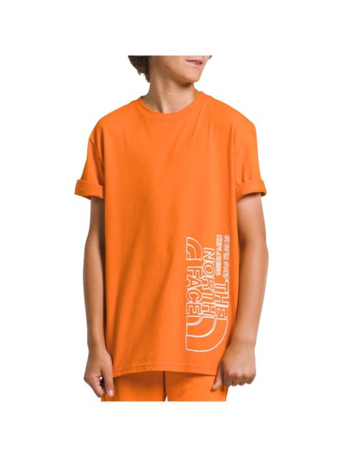 The North Face Graphic Short Sleeve T-Shirt GS "Mandarin" NF0A82T8I0M1