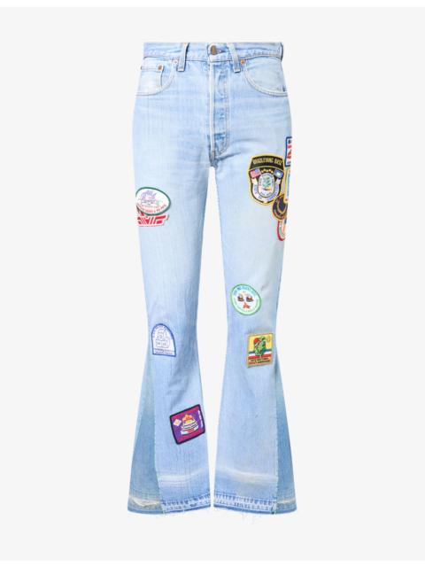 *Better With Age Proper Dressage Patches Denim Jeans