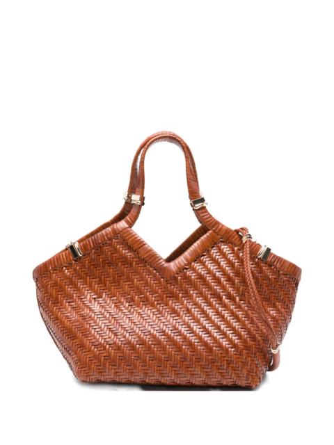 BENEDETTA BRUZZICHES Benedetta Bruzziches Woven Leather Tote Bag