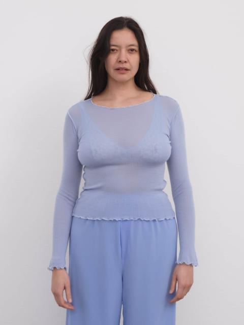BASERANGE Kenru Long Sleeve Tee - Fine Wool Rib