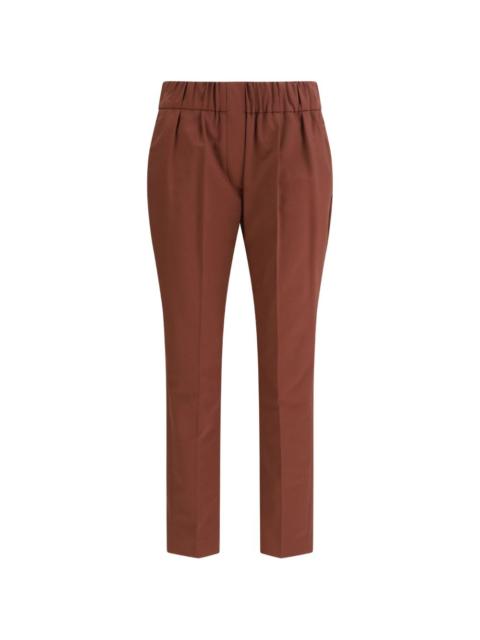 Brunello Cucinelli elasticated trousers