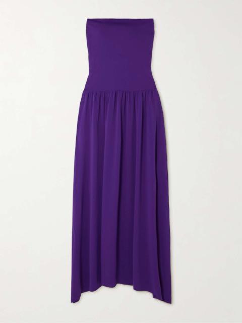 Oda strapless stretch-jersey maxi dress