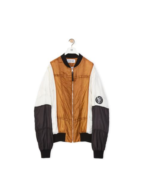 Loewe Parachute patchwork bomber