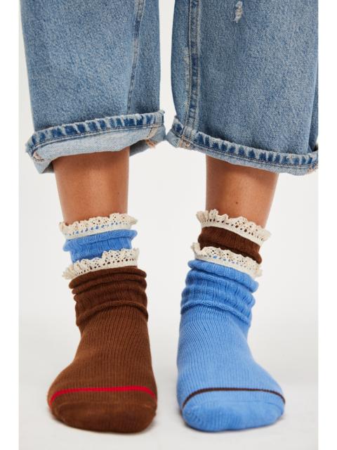 FREE PEOPLE Crochet Trouser Socks