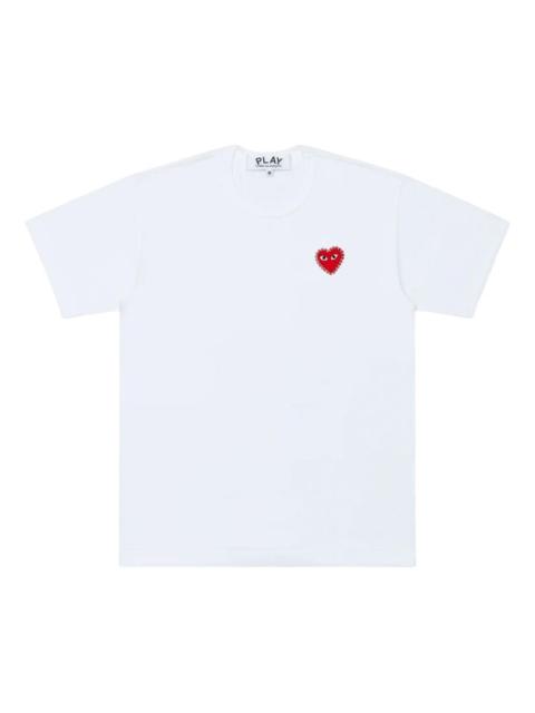 Comme des Garçons PLAY heart-detail  T-shirt