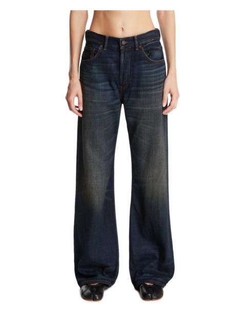 Acne Studios Blue Wide-Leg Jeans