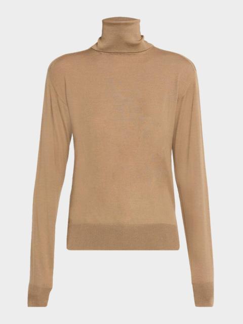 Jil Sander Cashmere-Blend Turtleneck Sweater