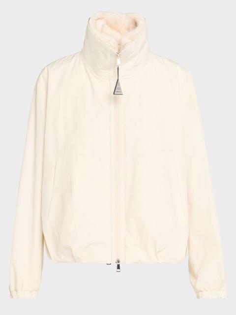 Moncler Pervenche 3-in-1 Short Down Jacket