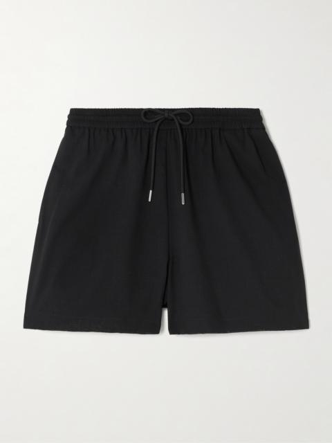 Theory Wool-blend Shorts
